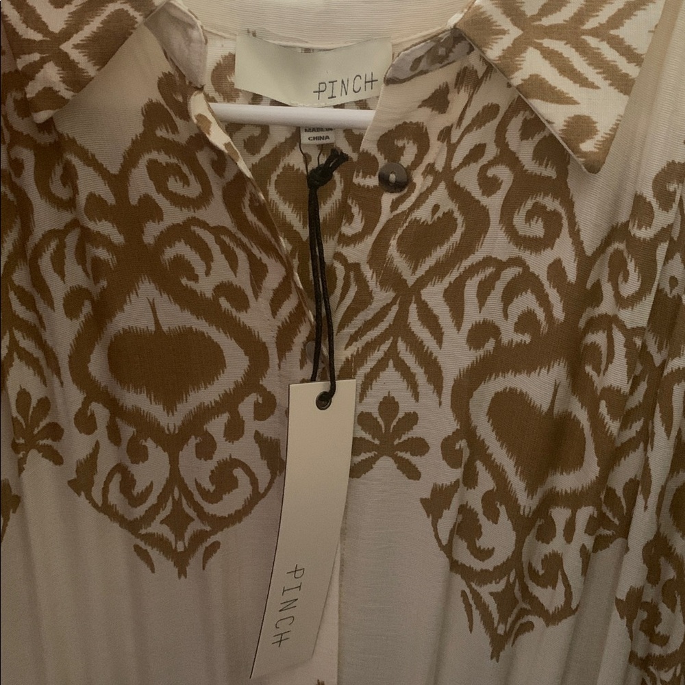 Pinch Brown and Cream Patterned Shirt - Picture 13 of 13